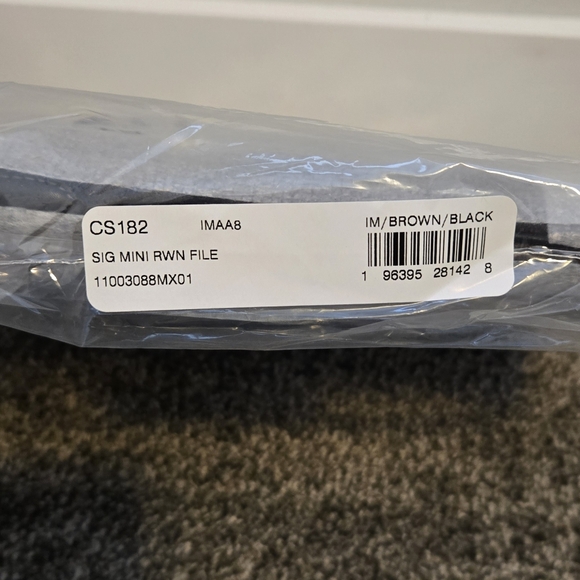 Coach Handbag Sig Mini RWN File Brown/Black - Picture 2 of 2